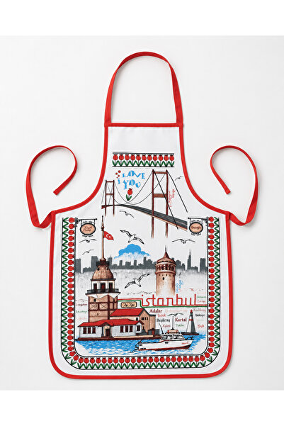 MONTICELLO HOME Istanbul Baskılı Mutfak Önlüğü