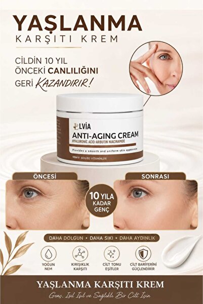 LVİA Gençleştiren Botox Etkili Yaşlanma Karşıtı Ve Kırışıklık Karşıtı Leke,gi...