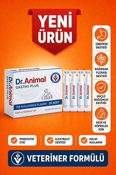 Dr. Animal Gastro Plus Mide Koruyucu,kusma önleyici
