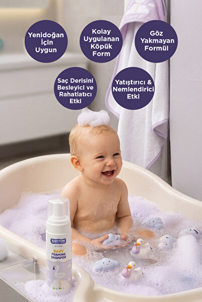 BABYTON Doğal Yenidoğan Konak Şampuan 150 ml