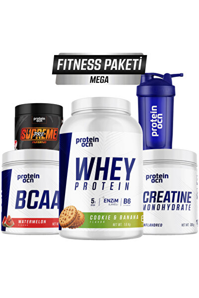 Proteinocean Fitness Package - Mega Cookie & Banana / Watermelon