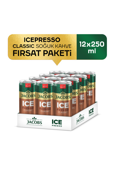 Jacobs Icepresso Classıc Soğuk Kahve 250 ml X 12