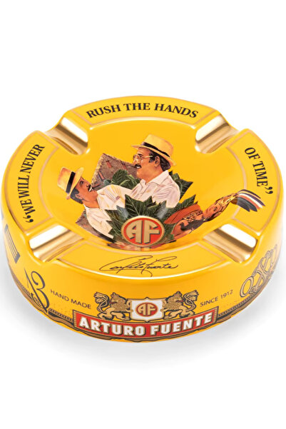 Arturo Fuente منفضة سجائر من البورسلين مقاس 8.75 بوصة - إصدار محدود باللون ال...