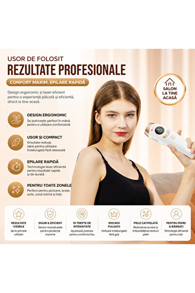 Horigen Epilator IPL LumiCare Perfection, Alb