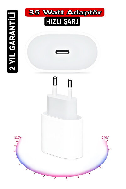 intermax İphone Tüm Modeller ile Uyumlu Hızlı Şarj 35 watt Adaptör