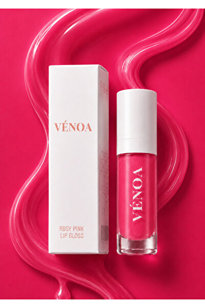 Venoa VÉNOA Rosy Pink Nude Glow Lip Gloss