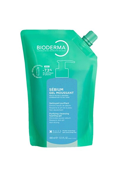 Bioderma Σεβιούμ Καθαριστικό Αφρίζον Τζελ, 400 ml, Ανταλλακτικό