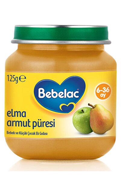 Bebelac Elma Armut Püresi 125 gr - Standart
