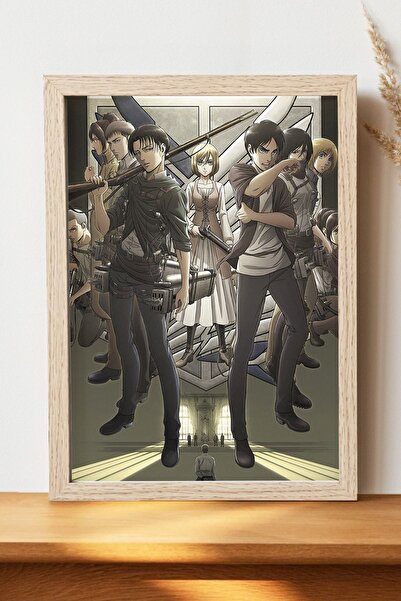 Luna Marissa Αφίσα Shingeki no Kyojin - Αφίσα τοίχου από γυαλιστερό χαρτί χωρ...