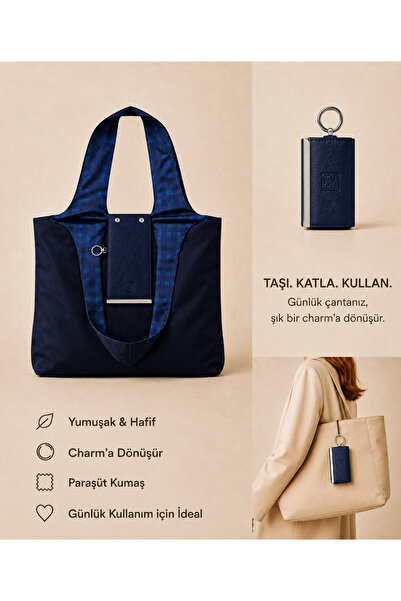 coall charm Stylishly Designed Foldable Grocery & Shopping Bag