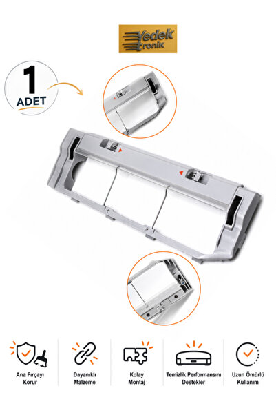 Roborock S5 Max / S5 / S6 / S6 Pure / S6 MaxV Uyumlu Ana Fırça Kapağı (Alt Ka...