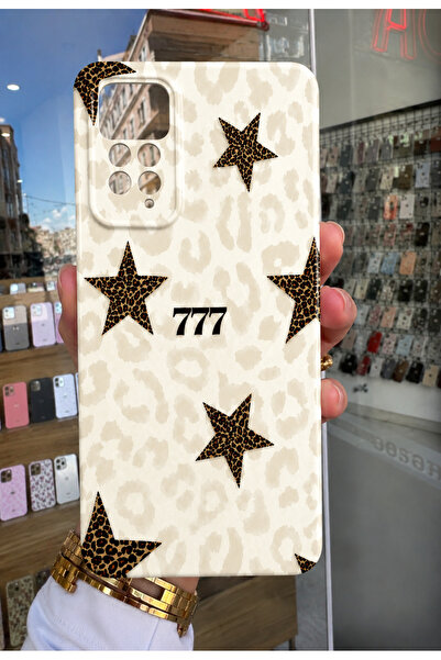 OVADA Redmi note 11 Pro 4G /Note 12 Pro 4G Uyumlu Trend Tasarım Leopar Baskıl...