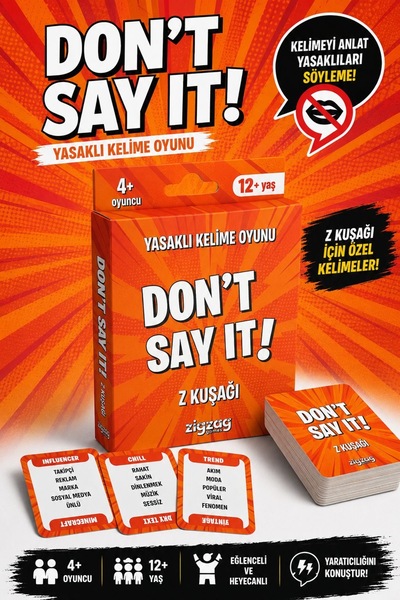 Gargamel Don’t Say It Z Kuşağı Yasaklı Kelime Oyunu | Gençlere Özel Eğlenceli...