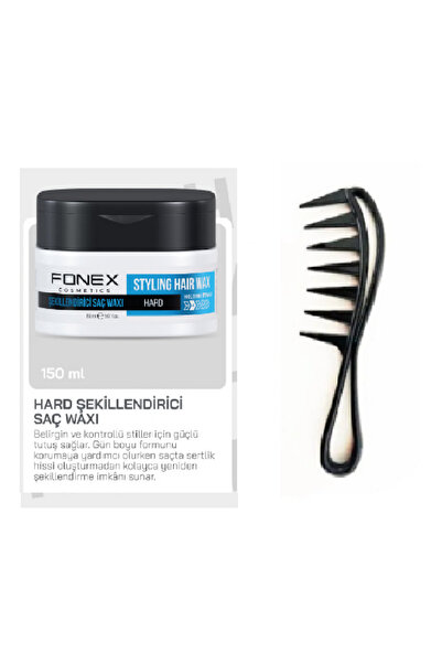 Fonex Fnx Haır Stylıng Wax Ultra Hard + Şekil Wax Tarak