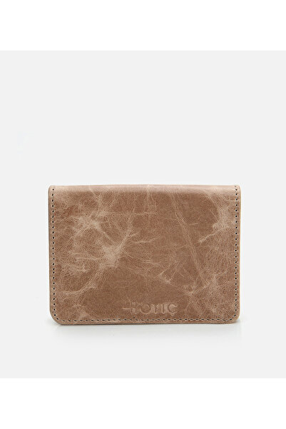 Hotiç Genuine Leather Sand Beige Men's Wallet