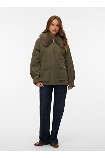 Vero Moda Yeşil Kadın Ceket VMSEOUL SHORT JACKET GA
