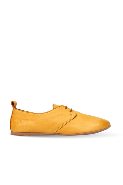 BUENO Shoes Sarı Deri Kadın Günlük Ayakkabı 01wj2123