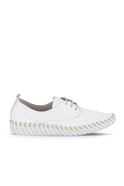 BUENO Pantofi Gri din Piele pentru Femei, Pantofi Casual 01wq0200