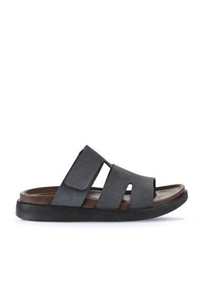 Bueno Shoes شبشب رجالي مسطح من أنثراسايت نوبوك 11t23447