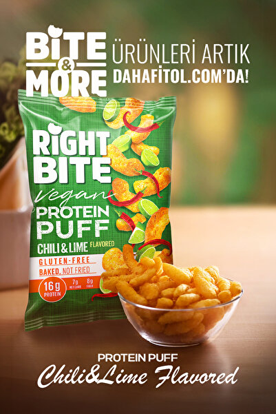 bite & more بيت اند مور برو.باف تشيلي لايم 50 جرام