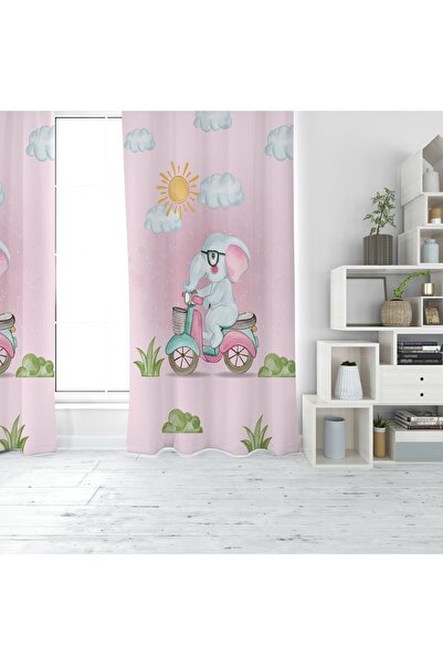 EVSEHOMES CURTINA DE FOND CU O ARIPIA IMANENTĂ BICICLETA ELEFANT