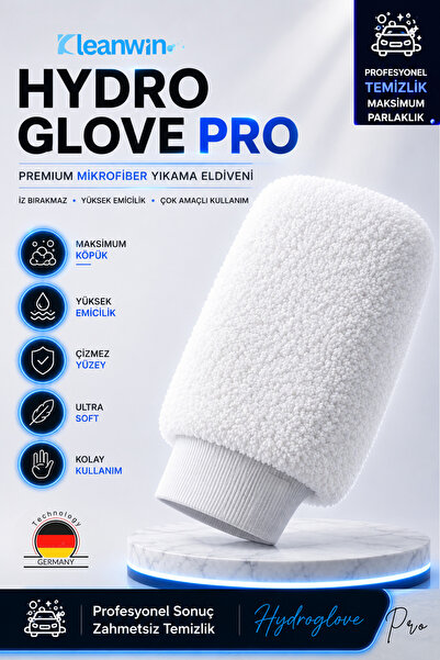 Kleanwin HydroGlove Pro Ultra Yumuşak Mikrofiber Oto Yıkama Eldiveni – Çizmez...