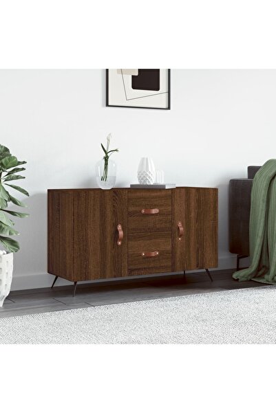 Concept Servantă, stejar maro, 100x36x60 cm, lemn compozit