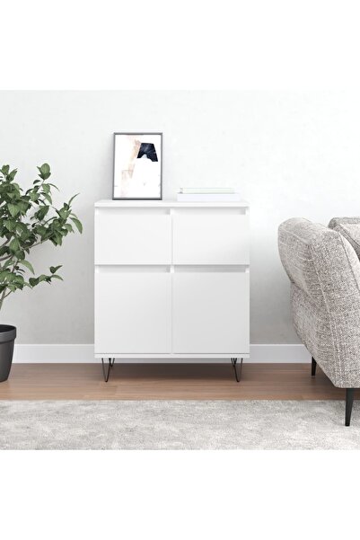Concept Servantă, alb, 60x35x70 cm, lemn prelucrat