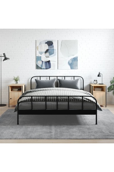 Concept Noptiere, 2 buc., stejar sonoma, 40x42x60 cm, lemn prelucrat
