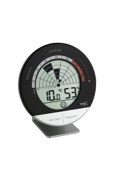 TFA Radar Dijital Termometre Higrometre Sıcaklık ve Nem Ölçer Oda İklim Ölçer 30.5032