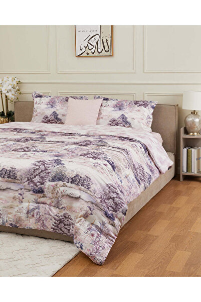 REDTAG Multicoloured 5-Piece Floral Printed Comforter Set (King Size)