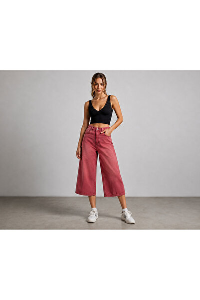 St.Poll Y2kyıkama Unisex Φαρδύ Σορτς