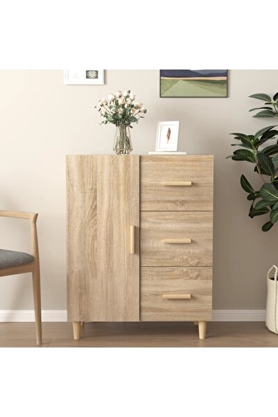 Concept Servantă, stejar sonoma, 69,5x34x90 cm, lemn prelucrat