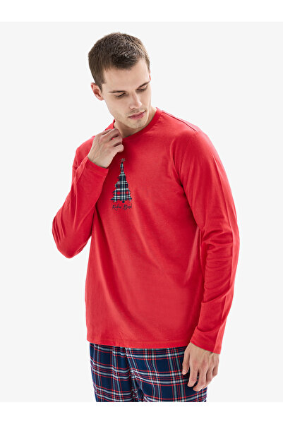 Blackspade Erkek Pijama Takımı 40859 - Kırmızı