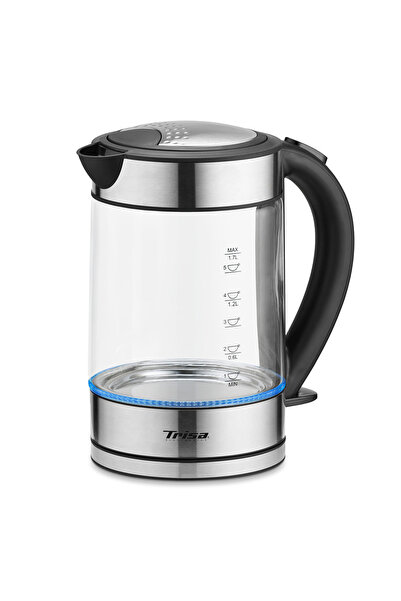 Trisa Fierbător electric Compact Boil din sticlă 6456.6912, 1,7 l