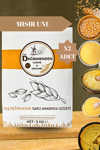 Taş Değirmenden Organik Atalık Mısır Unu - 10 Kilo