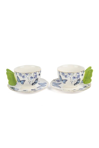 Mikasa Moor Butterfly Lovers 2li Çay Fincan Seti 250cc