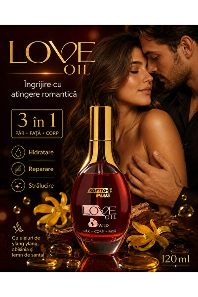 Softto Plus Love Oil Ulei pentru Îngrijirea Părului și a Pielii 120 ml