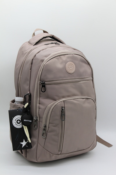 Bevitton Αδιάβροχο ύφασμα Mink Color Μεγάλο Μέγεθος Unisex Σχολικό Σακίδιο κα...