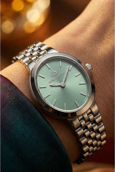 Bigotti Quotidiano Silver Stainless Steel Watch for Women BG.1.10660-2