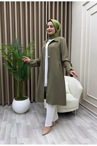 azeldembutik Zuhra Tensel Kumaş Kap Yazlık Giy-Çık