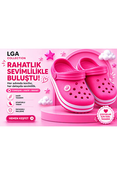 aag tekstil Girl's Cross Slippers Size 31 - 35 Eva Sole New Season