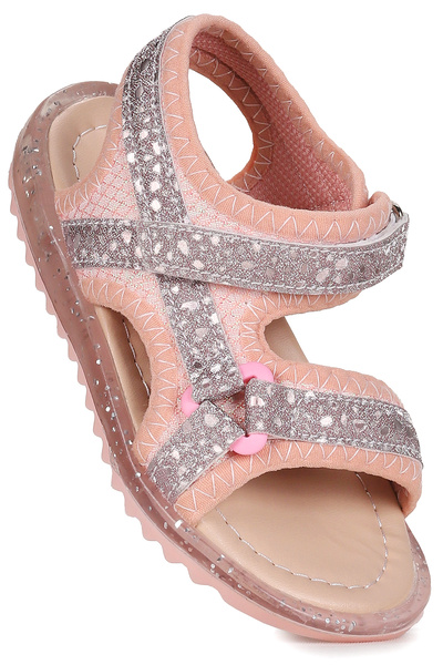 Kiko Kids Marlin Simli Cırtlı Kız Çocuk Sandalet