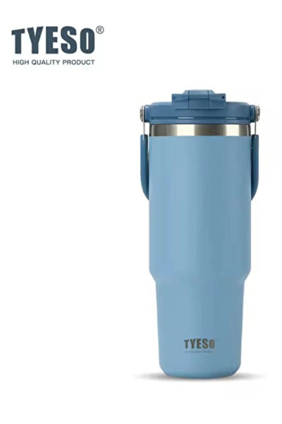 Tyeso Cana termos ROAM 2.0 cu pai si maner, izolatie vid, anti-scurgere, 24h ...