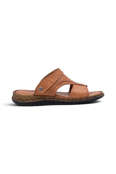 Shoes Mr White Orthopedic Genuine Leather Men's Slippers