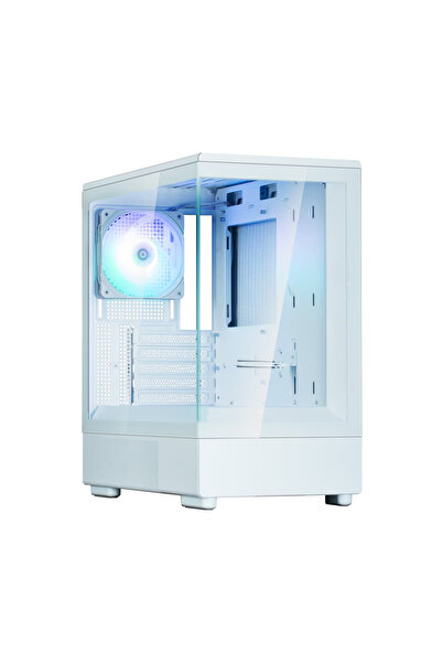 Zalman Θήκη υπολογιστή Mini Tower P10, Gaming, USB 3.1 Gen1, Type-C, Ήχος+Μικ...