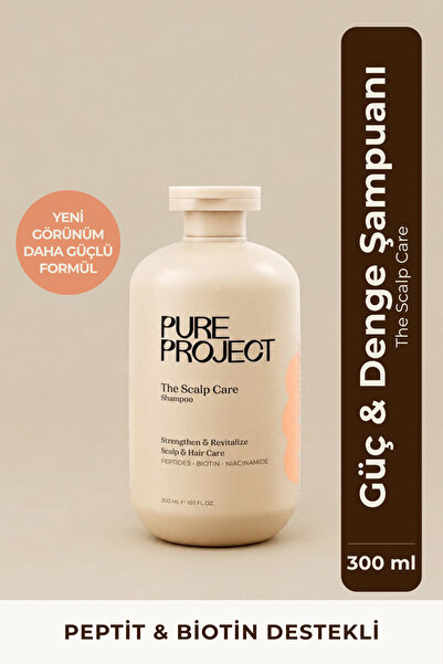 Pure Project Bitkisel İçerikli Sülfatsız Şampuan 300 ml | Peptit & Biotin ile...