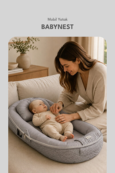miniboni Baby Nest Katlanır Bebek Yuvası