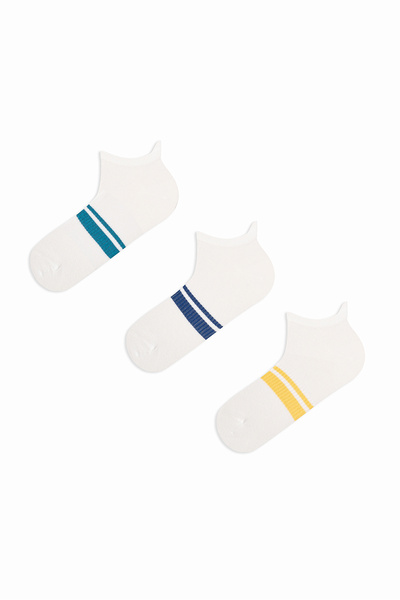 Penti Herren Bambu College Line 3-teilige Booties-Socken