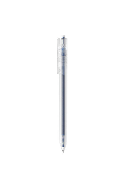 Deli Gel pen with mechanism 0.5mm dark blue